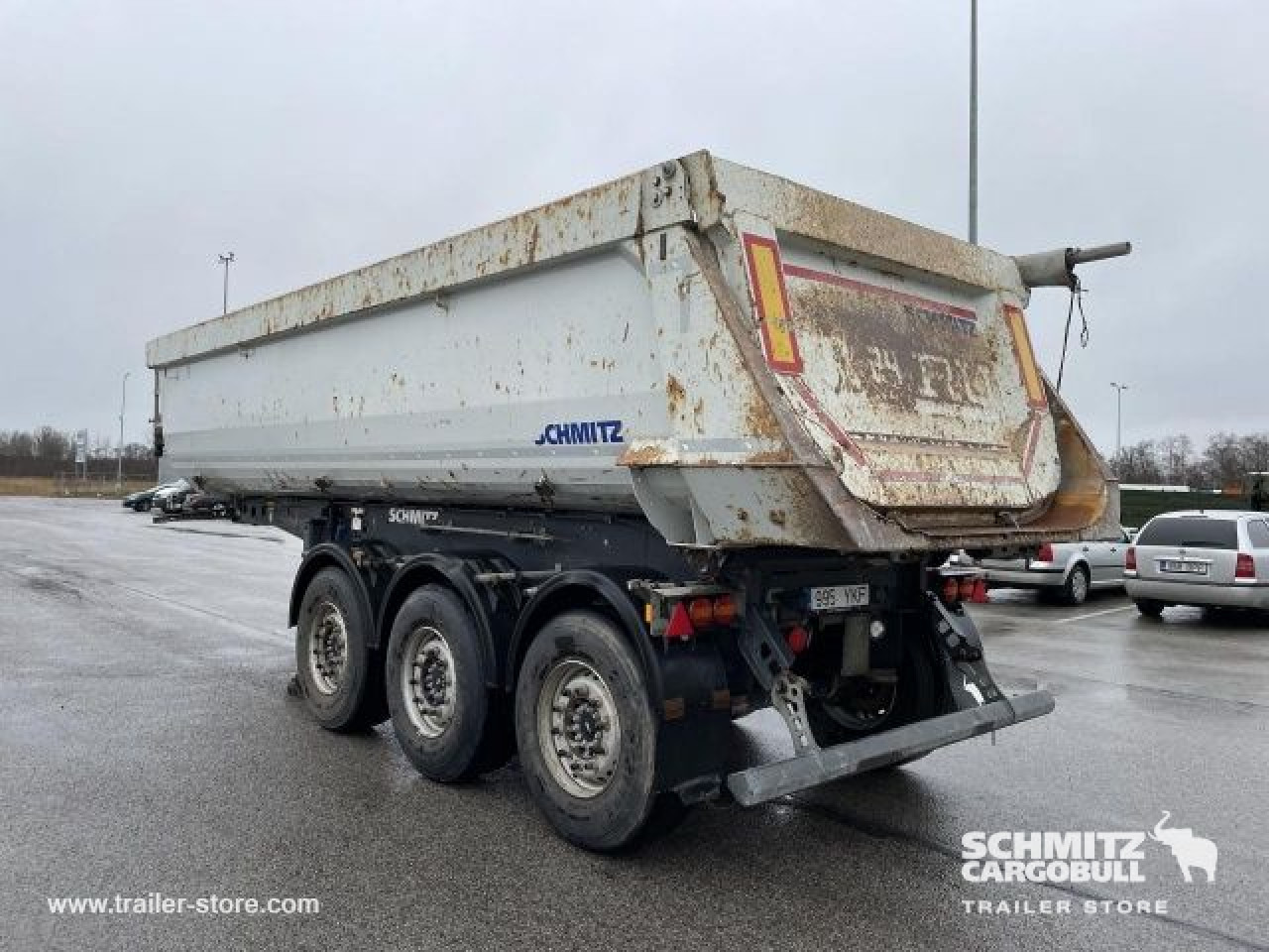 SCHMITZ Tipper Steel half pipe body 24m³ - Semi-remorque benne: photos 1 SCHMITZ Tipper Steel half pipe body 24m³ - Semi-remorque benne: photos 1