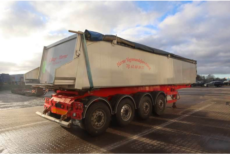Benalu 4-axle Tipper/Kipper/Tiptrailer 35 m³ - Semi-remorque benne: photos 3 Benalu 4-axle Tipper/Kipper/Tiptrailer 35 m³ - Semi-remorque benne: photos 3