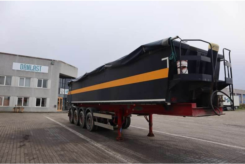 Benalu 4-axle Tipper/Kipper/Tiptrailer 38 m³ - Semi-remorque benne: photos 2 Benalu 4-axle Tipper/Kipper/Tiptrailer 38 m³ - Semi-remorque benne: photos 2