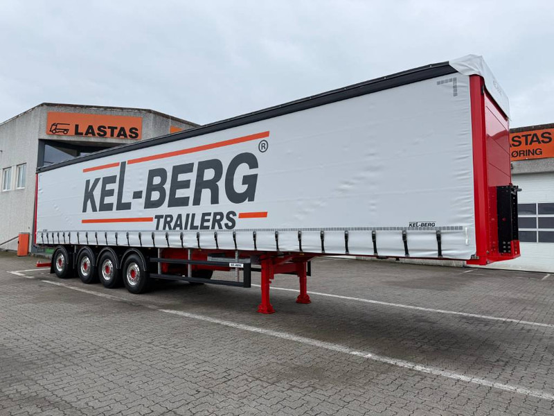 KEL-BERG 4-axle Curtainsider/Planenauflieger/Gardintrailer - Semi-remorque rideaux coulissants: photos 1 KEL-BERG 4-axle Curtainsider/Planenauflieger/Gardintrailer - Semi-remorque rideaux coulissants: photos 1