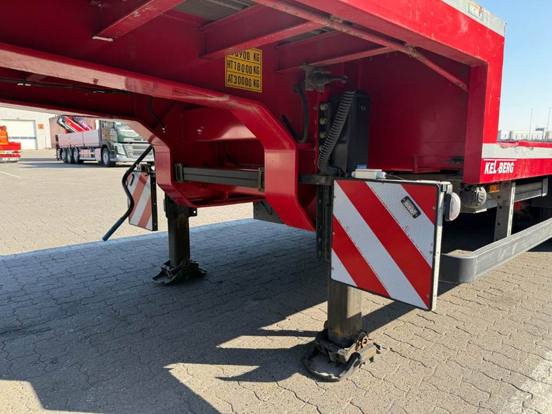 Semi-remorque plateau KEL-BERG 4-axle Step deck trailer/Nedbygget trailer: photos 13