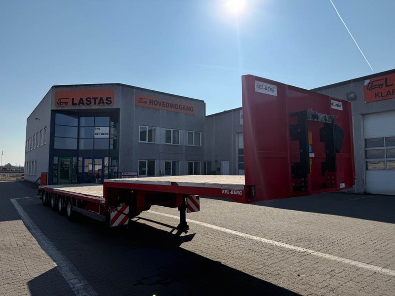 Semi-remorque plateau KEL-BERG 4-axle Step deck trailer/Nedbygget trailer: photos 6