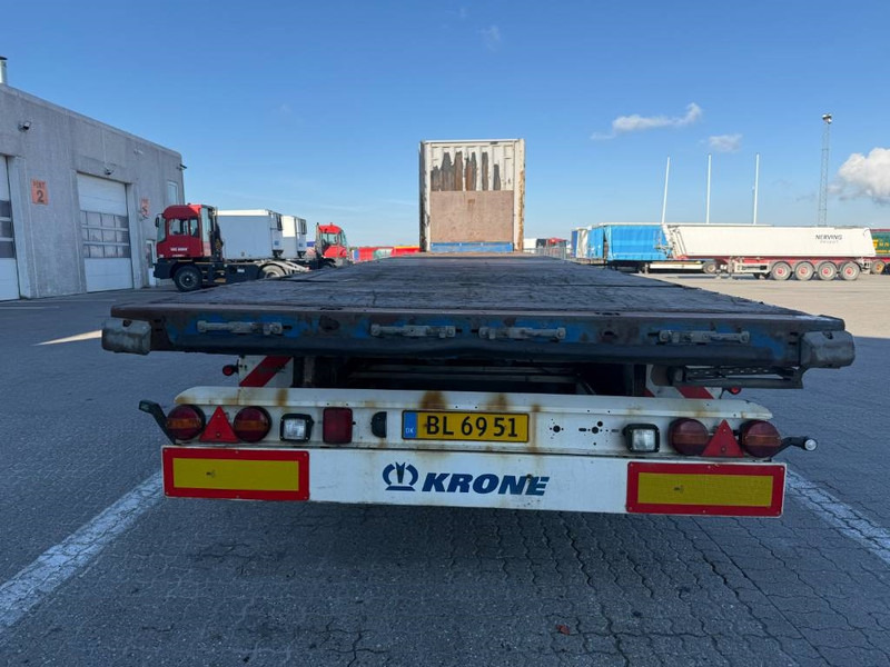 Krone Flatbed / Flachbettauflieger / Ladtrailer - Semi-remorque plateau: photos 4 Krone Flatbed / Flachbettauflieger / Ladtrailer - Semi-remorque plateau: photos 4