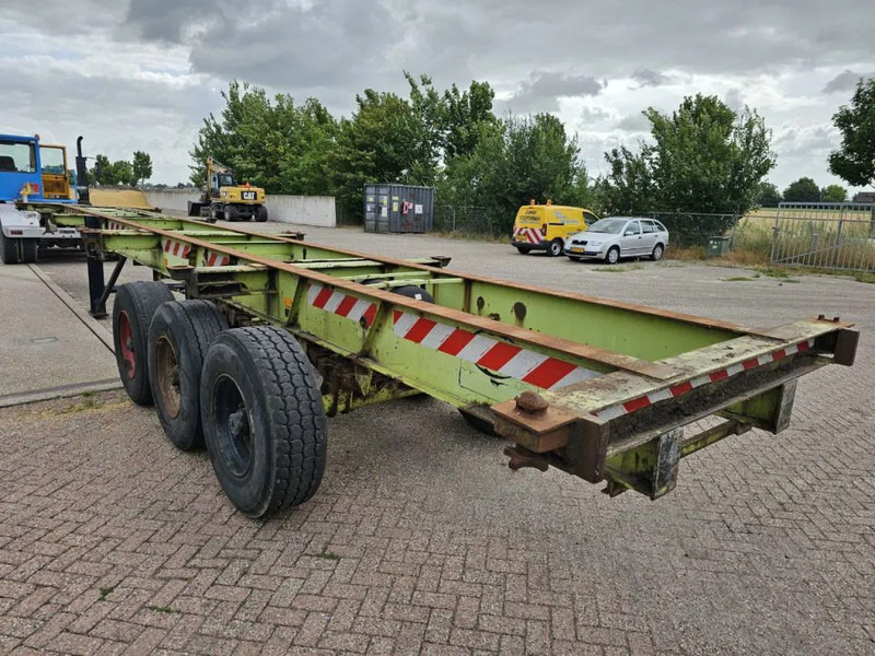 Semi-remorque porte-conteneur/ Caisse mobile Fruehauf Steelspring - Drumbrakes: photos 9 Semi-remorque porte-conteneur/ Caisse mobile Fruehauf Steelspring - Drumbrakes: photos 9