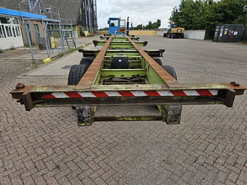 Semi-remorque porte-conteneur/ Caisse mobile Fruehauf Steelspring - Drumbrakes: photos 8 Semi-remorque porte-conteneur/ Caisse mobile Fruehauf Steelspring - Drumbrakes: photos 8