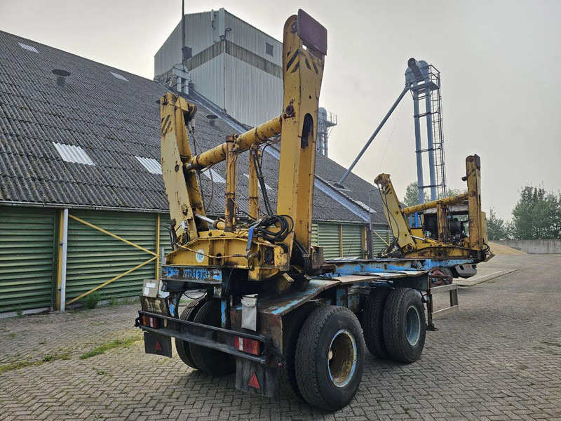 HAMMAR CKS20000 - 20FT Sideloader - Widespread - Steelspring - 8 tires - Semi-remorque porte-conteneur/ Caisse mobile: photos 4 HAMMAR CKS20000 - 20FT Sideloader - Widespread - Steelspring - 8 tires - Semi-remorque porte-conteneur/ Caisse mobile: photos 4