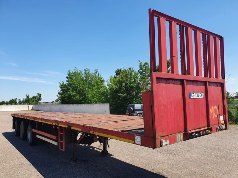 Nooteboom OVB-42 VV Extendable 20M Steering platform - Semi-remorque plateau: photos 5 Nooteboom OVB-42 VV Extendable 20M Steering platform - Semi-remorque plateau: photos 5