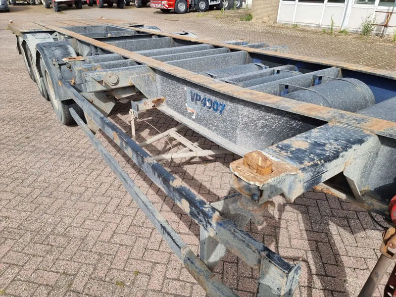 Semi-remorque porte-conteneur/ Caisse mobile SNF 10FT - 2x20FT - 40FT - 45FT: photos 8