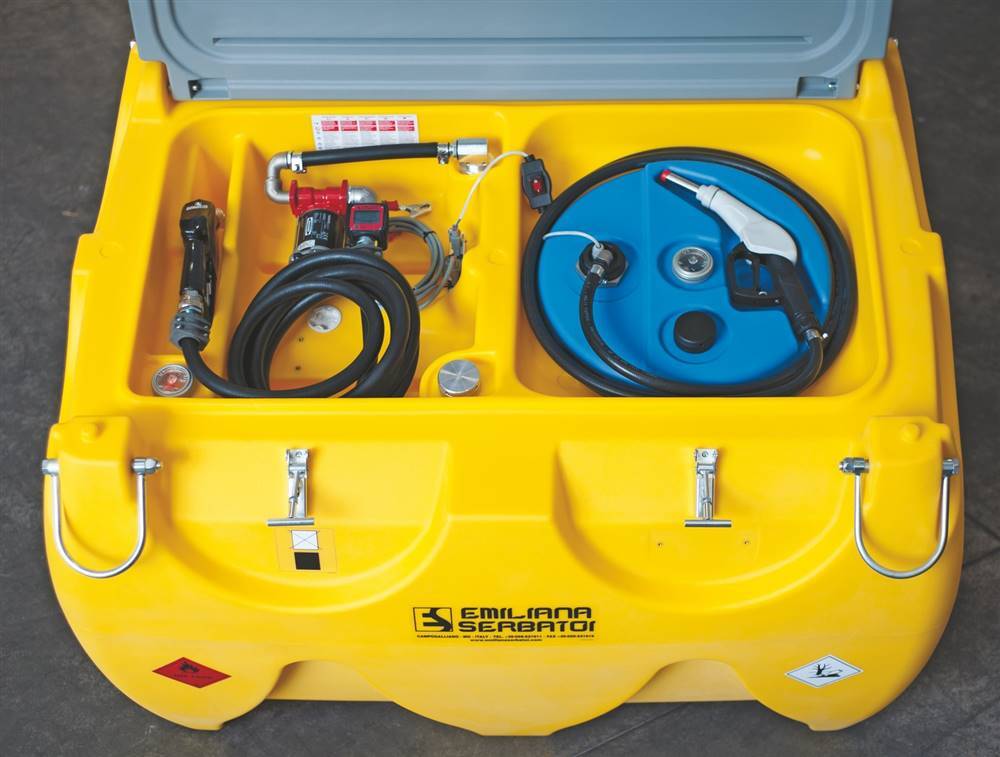 Emiliana Carrytank 900 Diesel + 100 AdBlue - Cuve de stockage: photos 4 Emiliana Carrytank 900 Diesel + 100 AdBlue - Cuve de stockage: photos 4