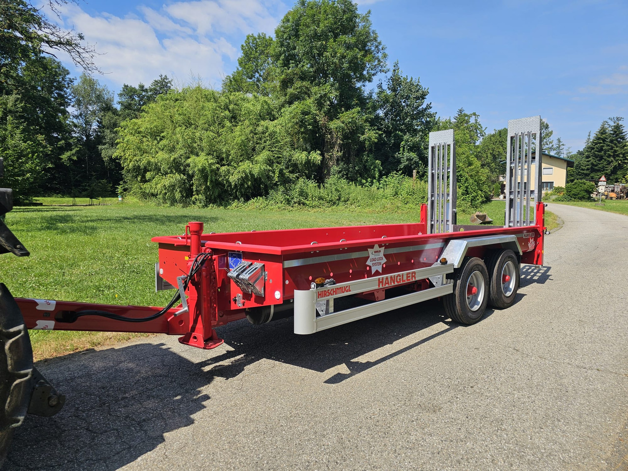 Fliegl TTS-H 100 / Hangler TPS 2 - Remorque porte-engin surbaissée: photos 4 Fliegl TTS-H 100 / Hangler TPS 2 - Remorque porte-engin surbaissée: photos 4