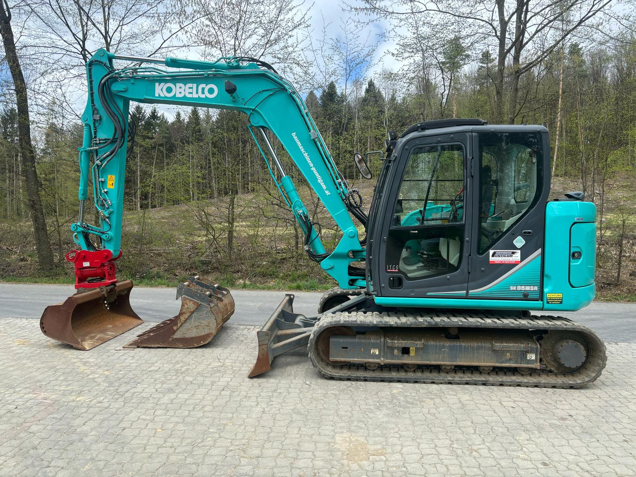 Kobelco SK 85 MSR-3E - Mini pelle: photos 1 Kobelco SK 85 MSR-3E - Mini pelle: photos 1