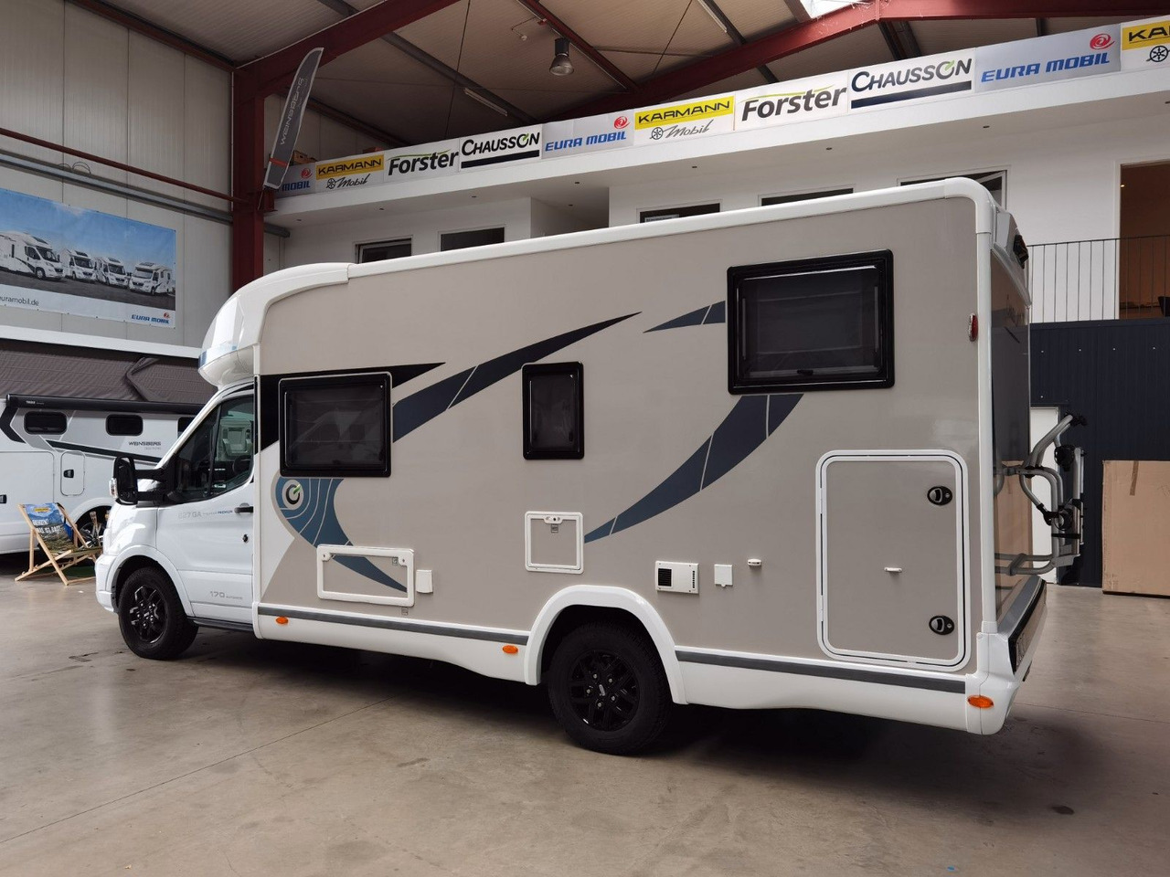 Camping-car profilé Chausson 627 GA TITANIUM -PREMIUM /EINZELBETTEN & HUBBETT: photos 5
