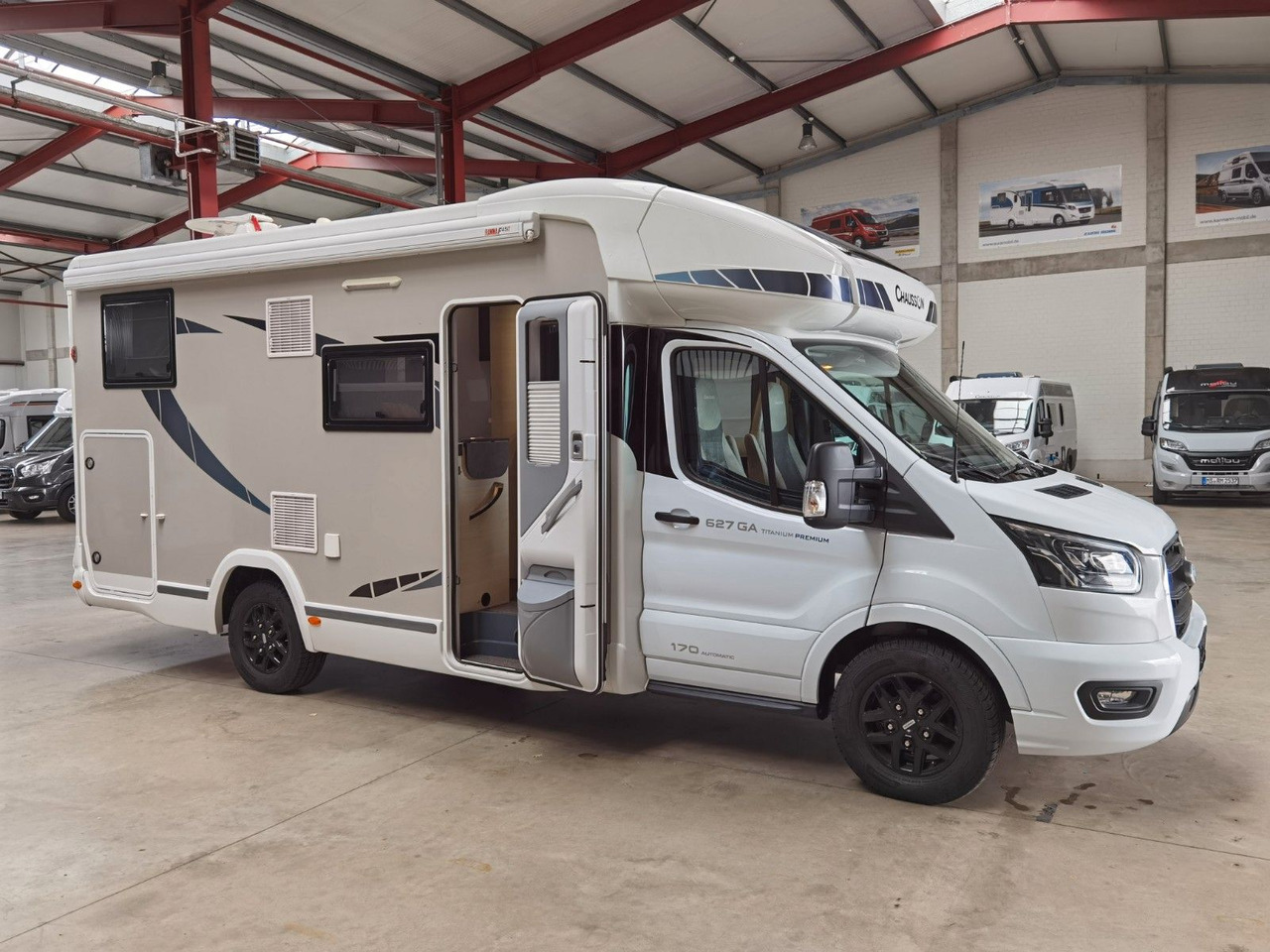 Camping-car profilé Chausson 627 GA TITANIUM -PREMIUM /EINZELBETTEN & HUBBETT: photos 7