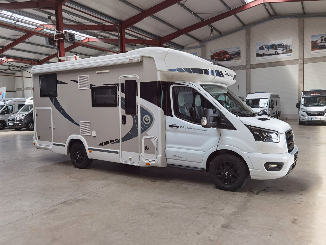 Camping-car profilé Chausson 627 GA TITANIUM -PREMIUM /EINZELBETTEN & HUBBETT: photos 10