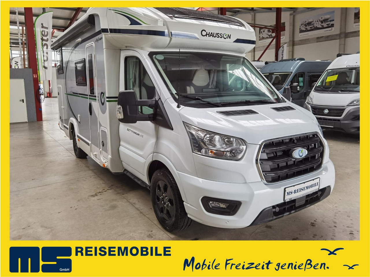 Chausson 627 TITANIUM / - 2026 - / EINZELBETTEN / 4.1T. - Camping-car profilé: photos 1 Chausson 627 TITANIUM / - 2026 - / EINZELBETTEN / 4.1T. - Camping-car profilé: photos 1