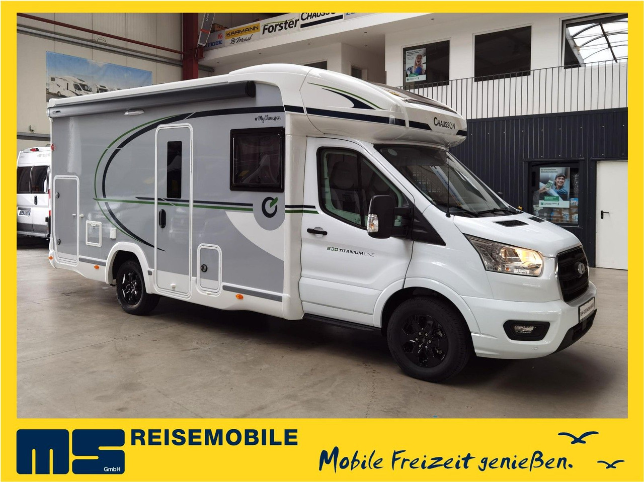 Chausson 630 TITANIUM / - 2026 - / EINZEL.- HUBBETTEN - Camping-car profilé: photos 1 Chausson 630 TITANIUM / - 2026 - / EINZEL.- HUBBETTEN - Camping-car profilé: photos 1