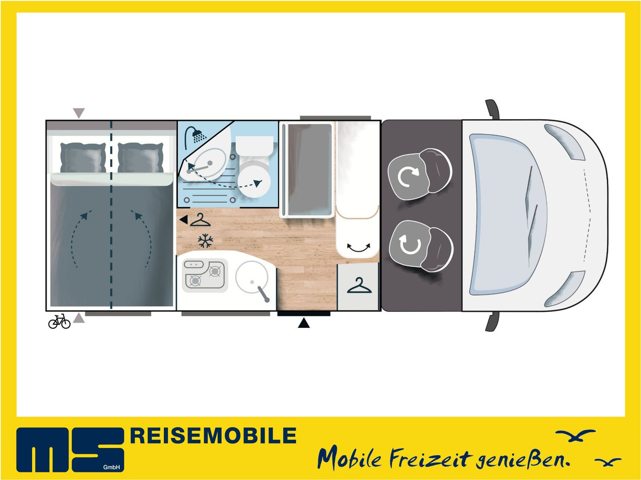 Chausson S 514 SPORT LINE / - 2026 - / HECKBETT & GARAGE - Camping-car profilé: photos 2 Chausson S 514 SPORT LINE / - 2026 - / HECKBETT & GARAGE - Camping-car profilé: photos 2