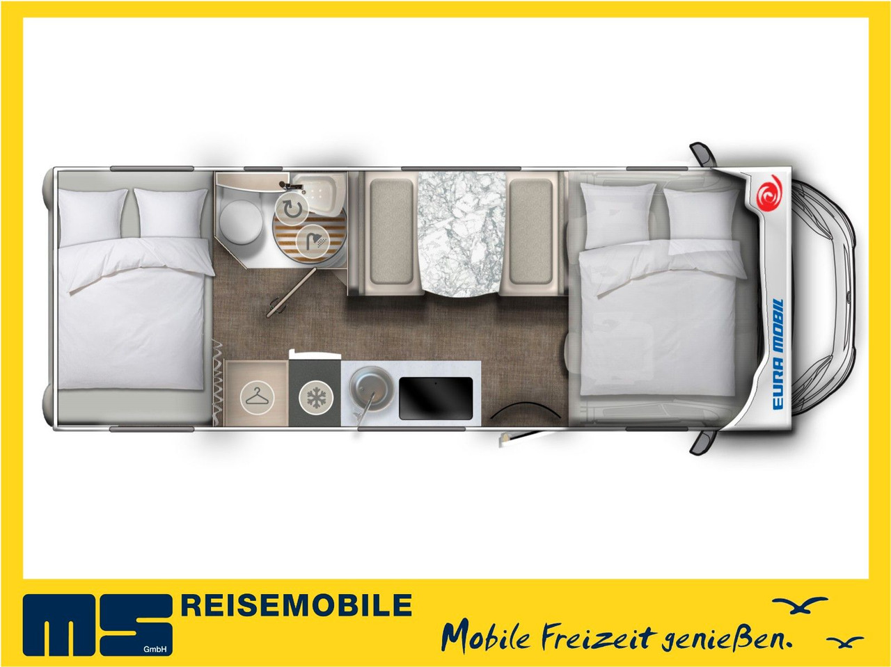 Eura Mobil ACTIVA ONE 690 HB / 180PS-9G AUTOMATIK -40H MAXI - Camping-car capucine: photos 2 Eura Mobil ACTIVA ONE 690 HB / 180PS-9G AUTOMATIK -40H MAXI - Camping-car capucine: photos 2