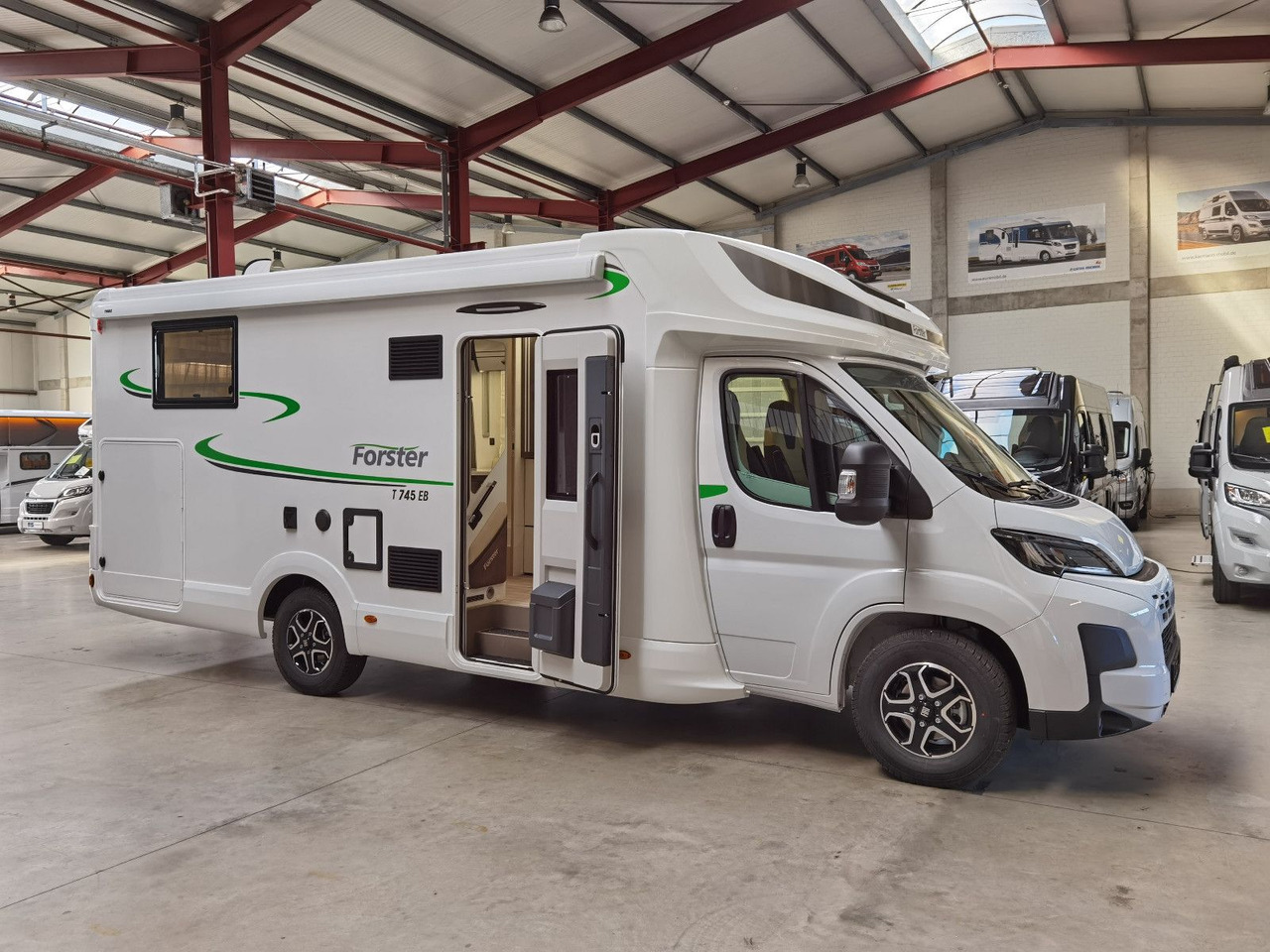 Camping-car profilé neuf Forster T 745 EB /-MODELL 2025- / EINZELBETTEN & RAUMBAD: photos 7