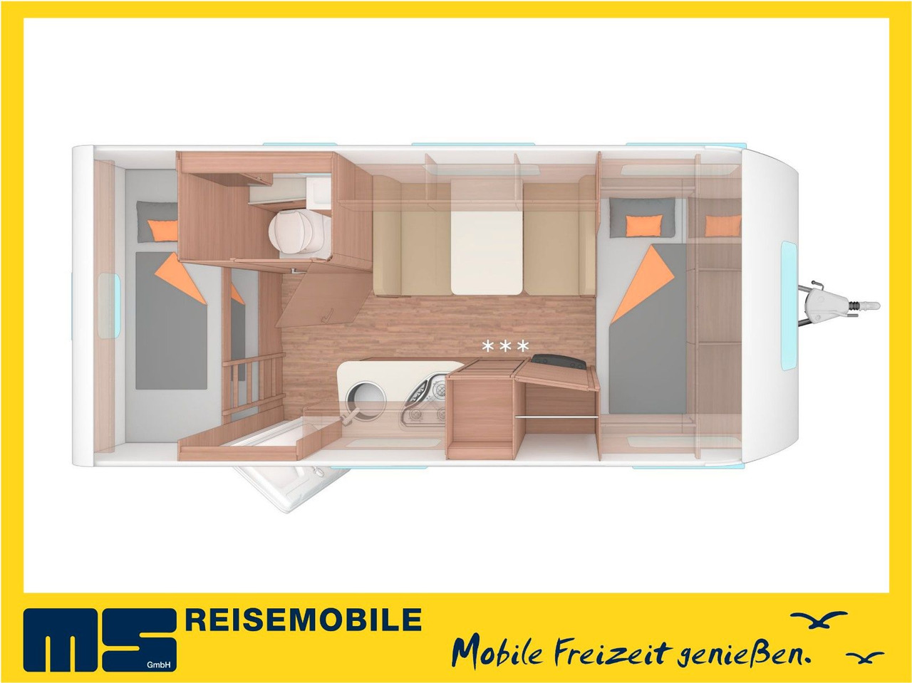 Weinsberg CARAONE 480 QDK /- 2026-/ ADVANCED & SMART PAKET - Caravane: photos 2 Weinsberg CARAONE 480 QDK /- 2026-/ ADVANCED & SMART PAKET - Caravane: photos 2