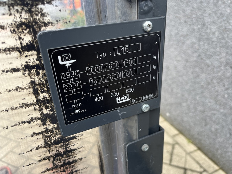 Gerbeur Linde stapelaar heftruck LINDE L16 duplo290cm 4200uur 2014: photos 11 Gerbeur Linde stapelaar heftruck LINDE L16 duplo290cm 4200uur 2014: photos 11