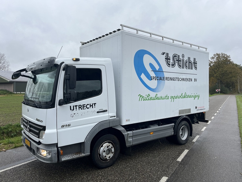 Mercedes-Benz Atego 816 bakwagen 2x hogedruk heet water pompen WATERKRACHT FOCS DIESEL 2008 - Camion fourgon: photos 2 Mercedes-Benz Atego 816 bakwagen 2x hogedruk heet water pompen WATERKRACHT FOCS DIESEL 2008 - Camion fourgon: photos 2