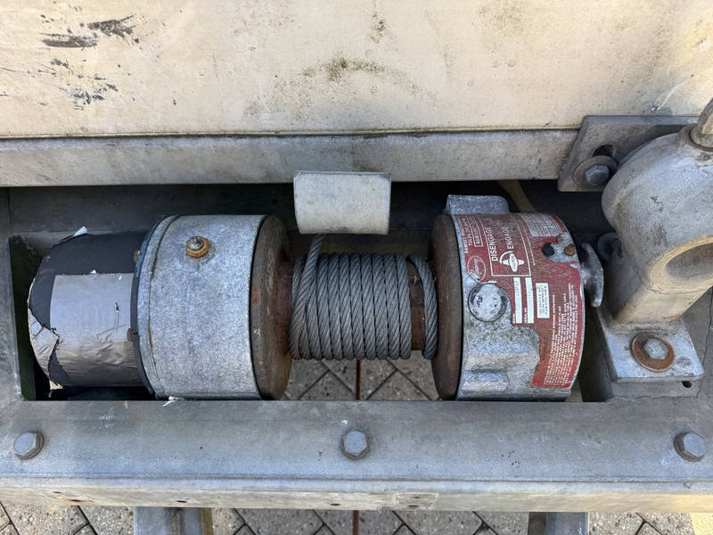 Remorque Hotra KP-25 Aanhanger / Elektrische Kipper / Afzetsysteem met lier 2 bakken 2002: photos 13