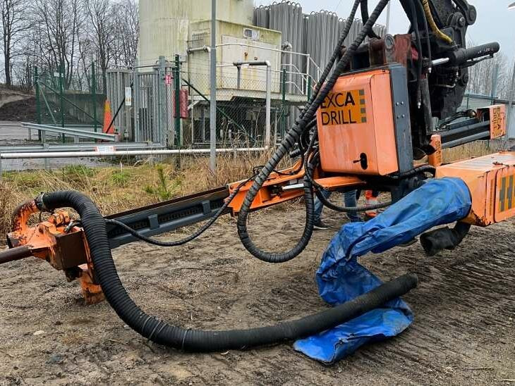 Excadrill 22A drilling attachment - Foreuse: photos 1 Excadrill 22A drilling attachment - Foreuse: photos 1
