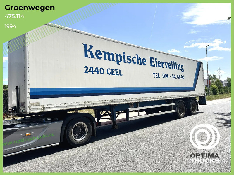 Groenewegen 475.114 - Semi-remorque fourgon: photos 1 Groenewegen 475.114 - Semi-remorque fourgon: photos 1