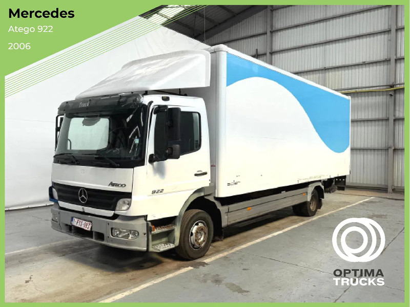 Mercedes-Benz Atego 922 DAUTEL LIFT / HAYON / BLATT-BLATT/LAMMES-LAMMES/ EURO3 / MANUAL - Camion fourgon: photos 1 Mercedes-Benz Atego 922 DAUTEL LIFT / HAYON / BLATT-BLATT/LAMMES-LAMMES/ EURO3 / MANUAL - Camion fourgon: photos 1