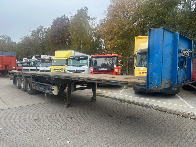 Van Hool 3B0064 TROMMELREMMEN/FREINS TAMBOURS - Semi-remorque plateau: photos 1 Van Hool 3B0064 TROMMELREMMEN/FREINS TAMBOURS - Semi-remorque plateau: photos 1