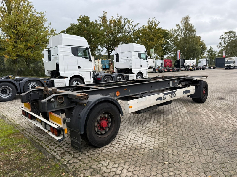 Krone AZ BDF clean chassis airsuspension BPW axle - Remorque porte-conteneur/ Caisse mobile: photos 3 Krone AZ BDF clean chassis airsuspension BPW axle - Remorque porte-conteneur/ Caisse mobile: photos 3