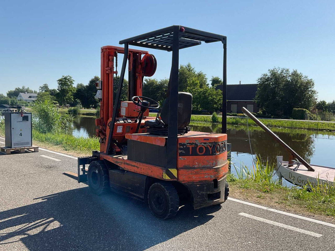 1987 TOYOTA 4FB25 FORKLIFT - Chariot élévateur: photos 2 1987 TOYOTA 4FB25 FORKLIFT - Chariot élévateur: photos 2