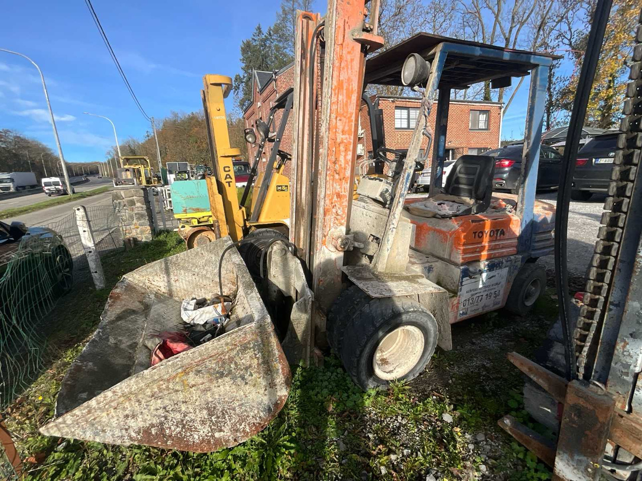1992 TOYOTA 625FDF25 FORKLIFT - Chariot élévateur: photos 2 1992 TOYOTA 625FDF25 FORKLIFT - Chariot élévateur: photos 2
