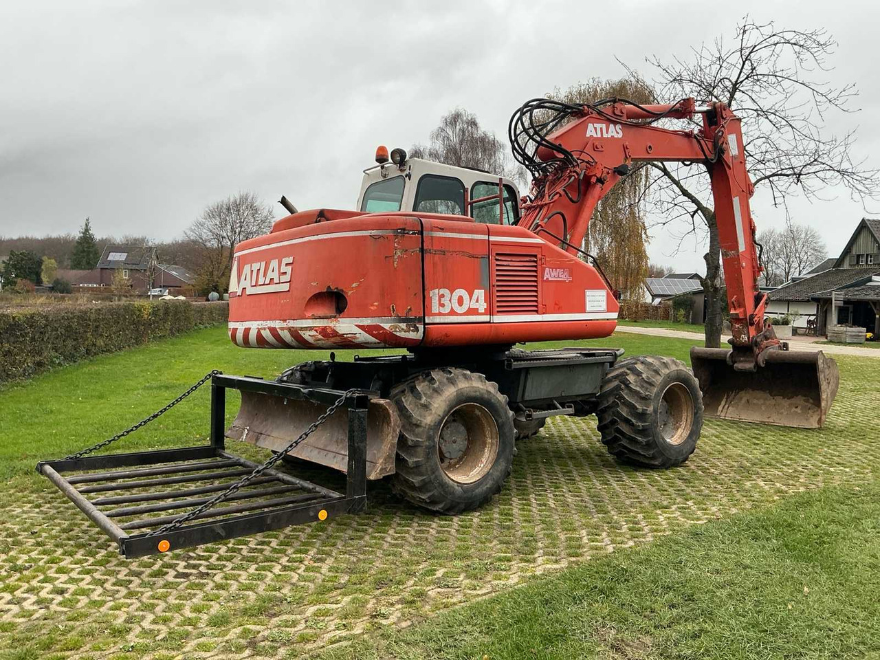 1996 ATLAS 1304 WHEELED EXCAVATOR - Pelle sur pneus: photos 5 1996 ATLAS 1304 WHEELED EXCAVATOR - Pelle sur pneus: photos 5