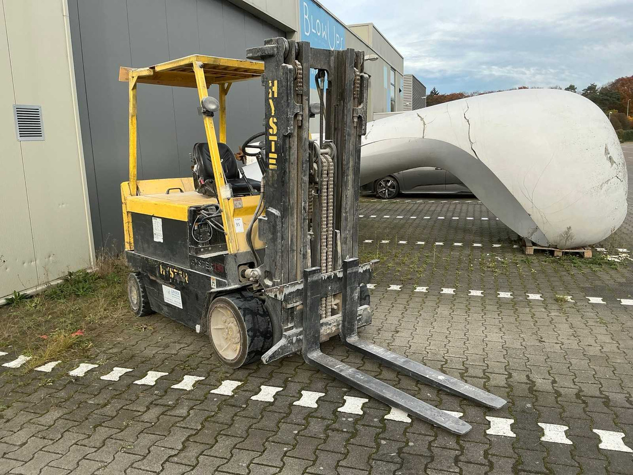 1999 HYSTER E3.50XL FORKLIFT TRUCK - Chariot élévateur: photos 4 1999 HYSTER E3.50XL FORKLIFT TRUCK - Chariot élévateur: photos 4