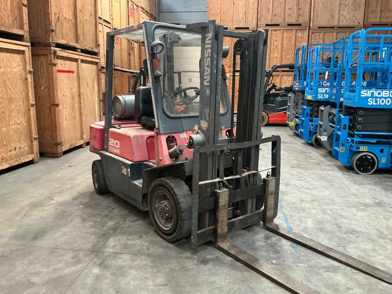 Chariot élévateur 2000 NISSAN PJ02 FORKLIFT: photos 7 Chariot élévateur 2000 NISSAN PJ02 FORKLIFT: photos 7