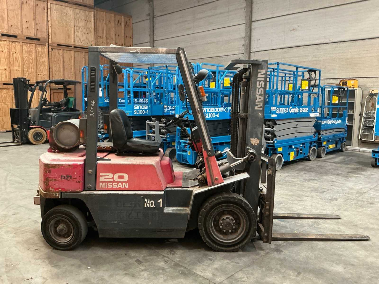 Chariot élévateur 2000 NISSAN PJ02 FORKLIFT: photos 6 Chariot élévateur 2000 NISSAN PJ02 FORKLIFT: photos 6