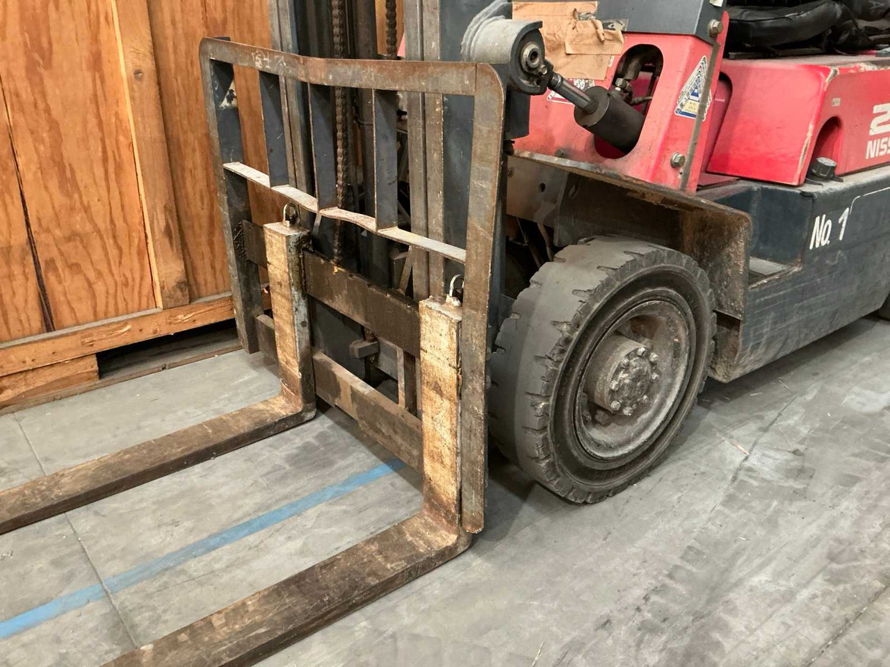 Chariot élévateur 2000 NISSAN PJ02 FORKLIFT: photos 12 Chariot élévateur 2000 NISSAN PJ02 FORKLIFT: photos 12