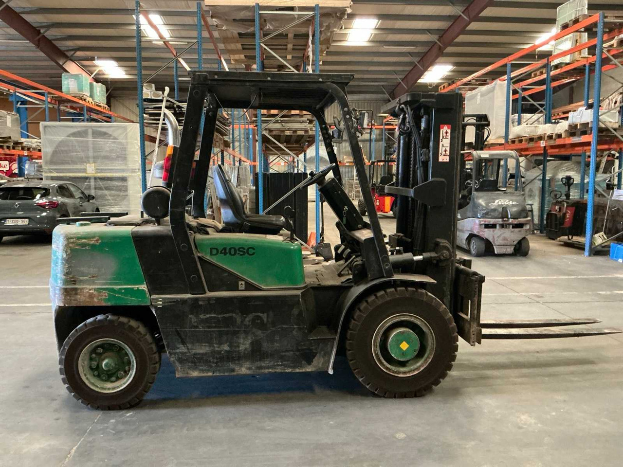 2001 DAEWOO D40SC-2 FORKLIFT - Chariot élévateur: photos 5 2001 DAEWOO D40SC-2 FORKLIFT - Chariot élévateur: photos 5