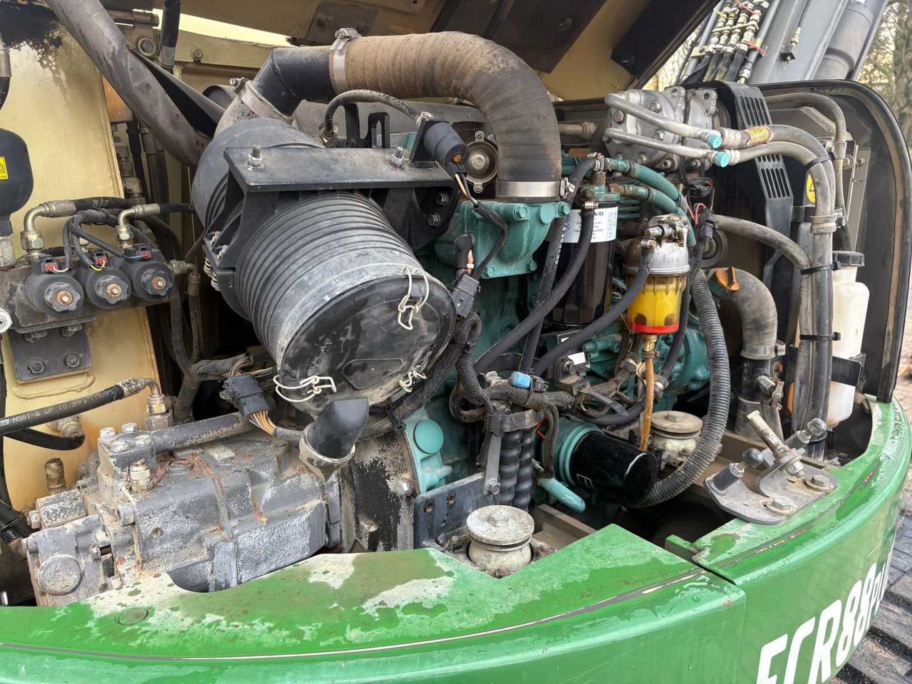 Pelle 2012 VOLVO ECR88 MIDI EXCAVATOR: photos 8