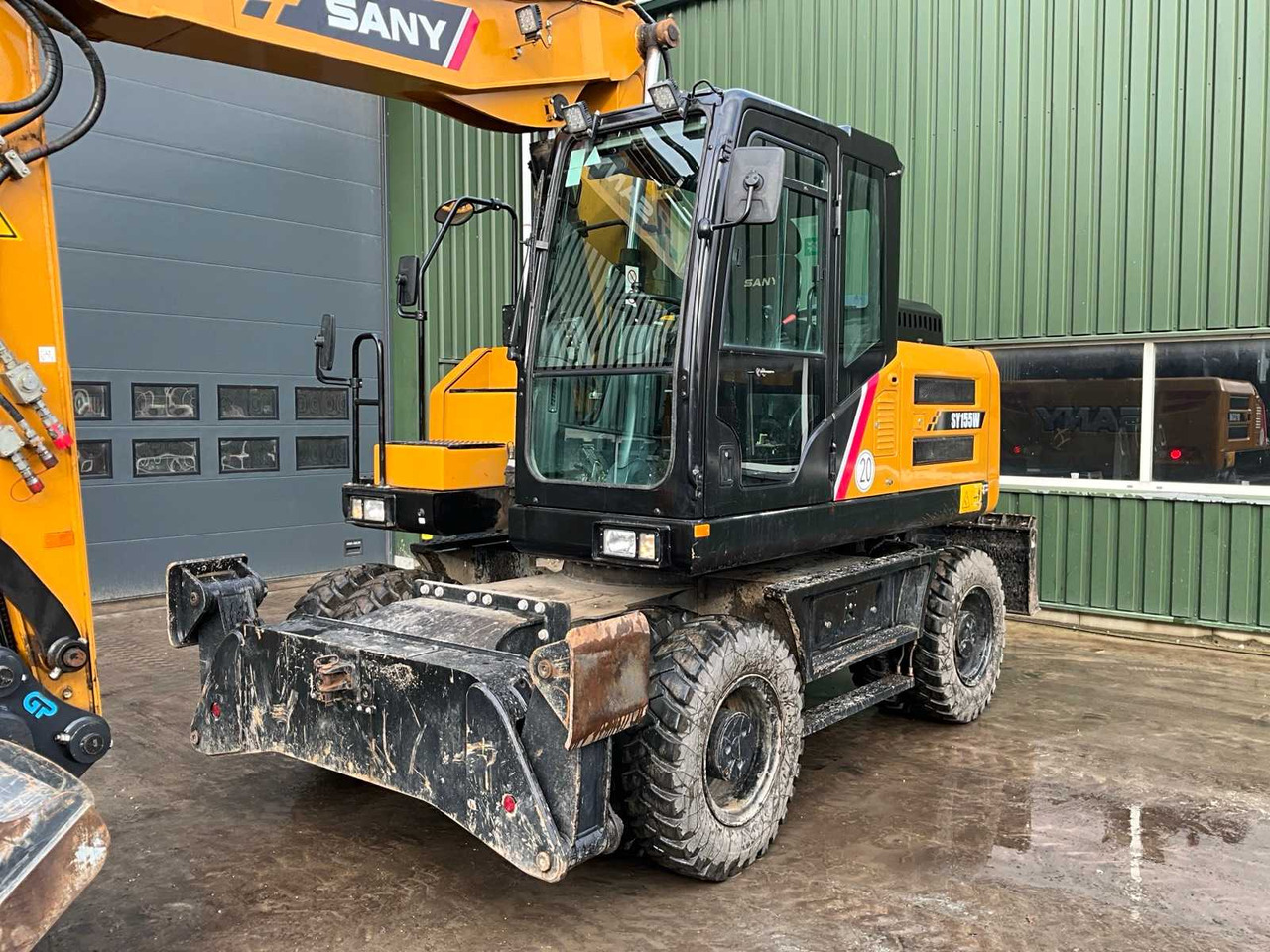 2023 SANY SY155W WHEELED EXCAVATOR - Pelle sur pneus: photos 5 2023 SANY SY155W WHEELED EXCAVATOR - Pelle sur pneus: photos 5