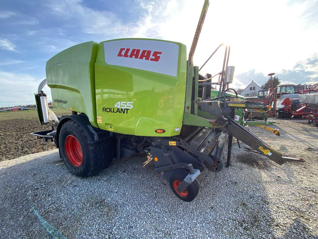 CLAAS ROLLANT 455 - Enrubanneuse: photos 1 CLAAS ROLLANT 455 - Enrubanneuse: photos 1