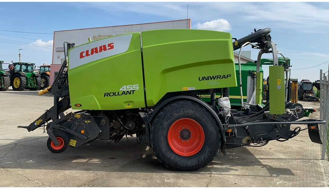 CLAAS ROLLANT 455 - Enrubanneuse: photos 2 CLAAS ROLLANT 455 - Enrubanneuse: photos 2