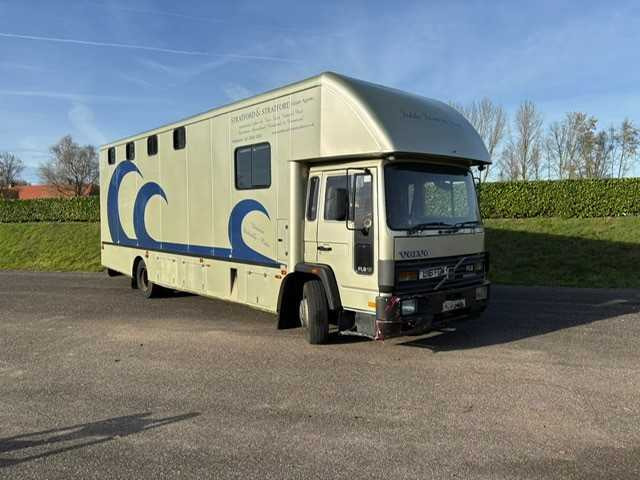 1993 VOLVO FL 612 TRUCK HORSE TRAILER - Camion: photos 2 1993 VOLVO FL 612 TRUCK HORSE TRAILER - Camion: photos 2