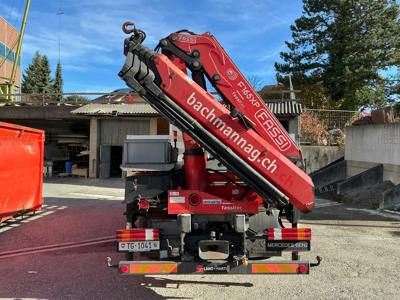 2008 MERCEDES-BENZ ACTROS 2541 TRUCK WITH REAR CRANE - Camion: photos 5 2008 MERCEDES-BENZ ACTROS 2541 TRUCK WITH REAR CRANE - Camion: photos 5