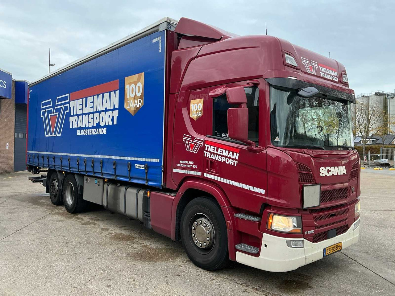 2021 SCANIA P280 TRUCK WITH CANOPY BODY - Camion: photos 3 2021 SCANIA P280 TRUCK WITH CANOPY BODY - Camion: photos 3