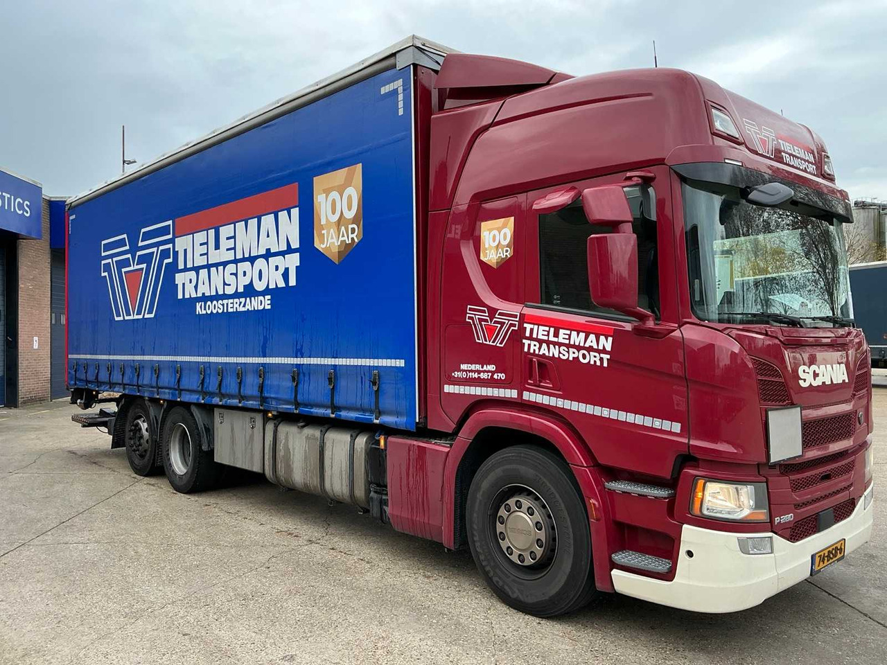 2021 SCANIA P280 TRUCK WITH CANOPY BODY - Camion: photos 3 2021 SCANIA P280 TRUCK WITH CANOPY BODY - Camion: photos 3