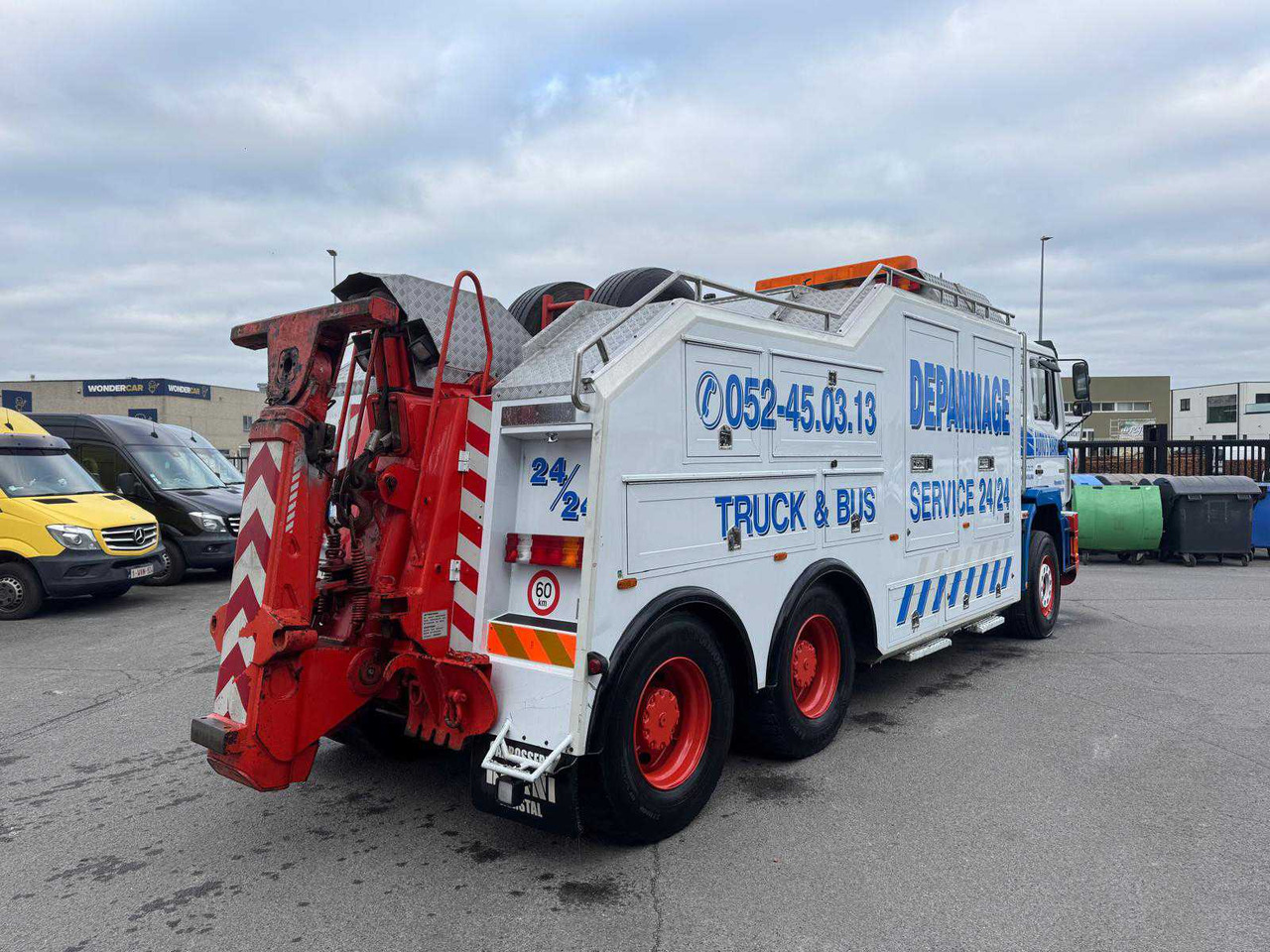 MAN F90 TOW TRUCK FOR TRUCKS - Camion: photos 4 MAN F90 TOW TRUCK FOR TRUCKS - Camion: photos 4
