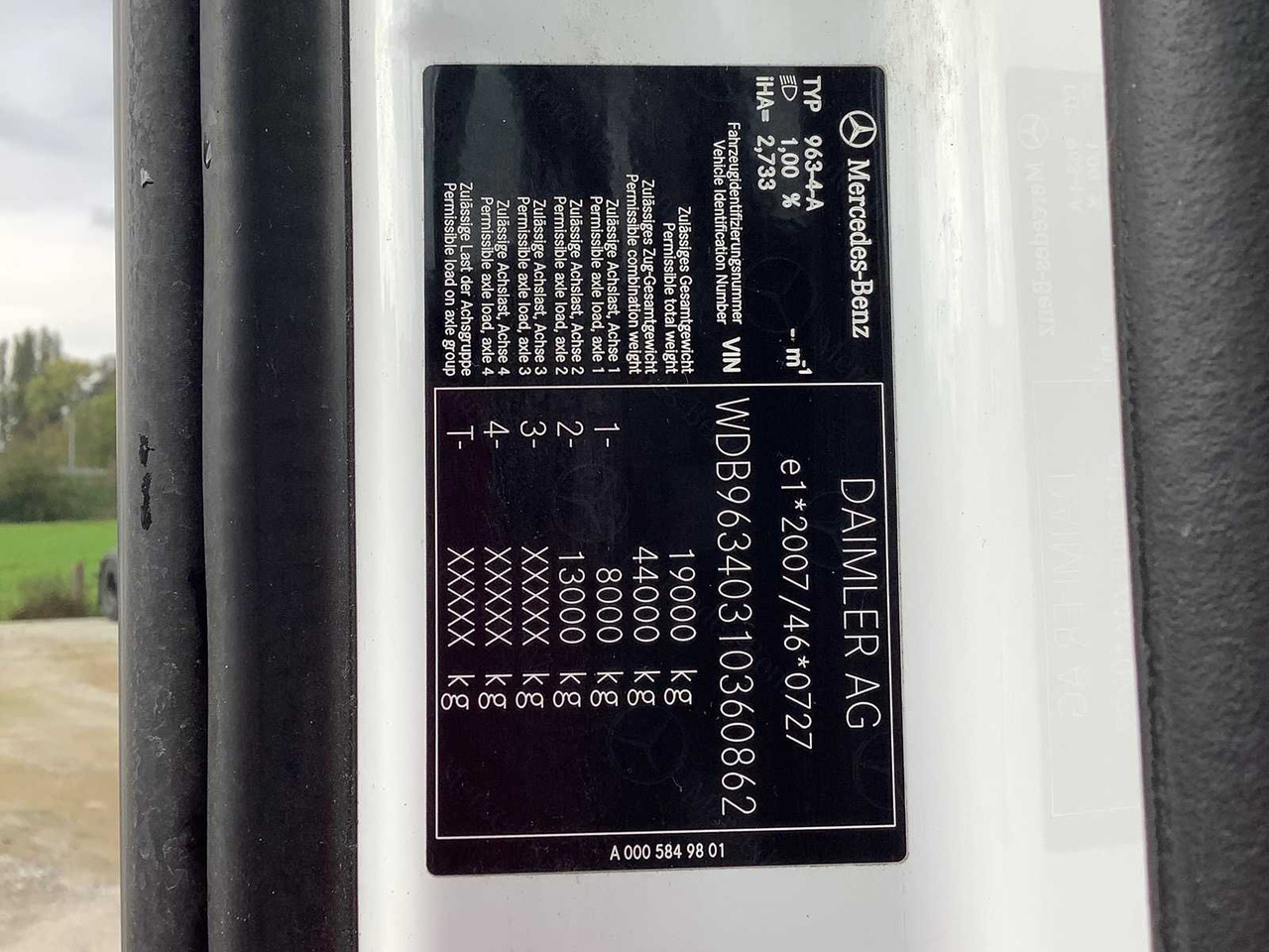 MERCEDES-BENZ - ACTROS - TRUCK - 2019 - Camion: photos 2 MERCEDES-BENZ - ACTROS - TRUCK - 2019 - Camion: photos 2